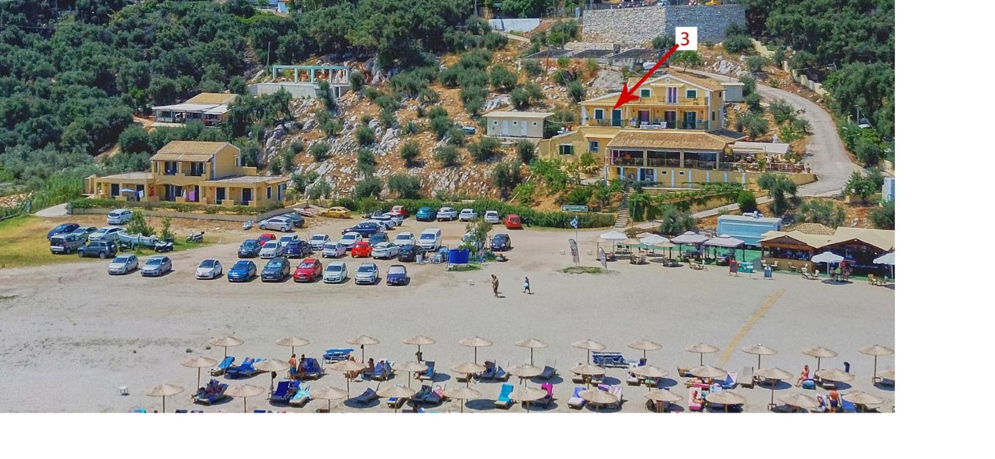 Nikos Kalamaki Corfu Apraos Luaran gambar